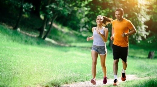 jogging
